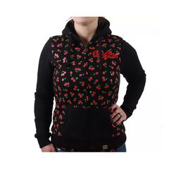 Rusty Pistons Γυναικεία Ζακέτα με Κουκούλα Borego female zip hoodie black - XL