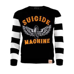 13 1/2 Μπλούζα πλεκτή Outlaw Suicide Machine Sweater - 2XL