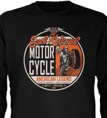 Evel Knievel Φούτερ American Legend μαύρο | Sweatshirt black - XL