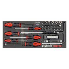 Sonic, Top toolbox metric motorcycle. 89 piece-thumb-5