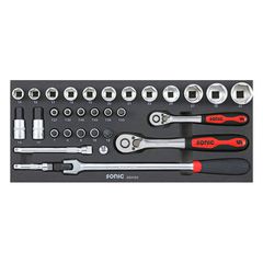 Sonic, Top toolbox metric motorcycle. 89 piece-thumb-6