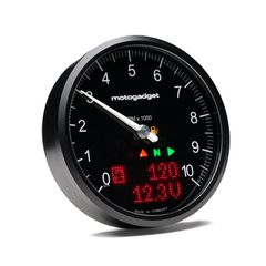 Motogadget, Chronoclassic 2 ''Tacho Face''. 10.000RPM. Black B