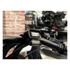 Killer Custom, speedometer relocation housing. Black-thumb-1