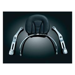 Kuryakyn, ''revolution'' driver backrest, black and chrome