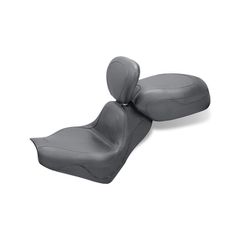 Mustang 2-p vintage sport touring seat plain black