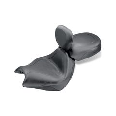 Mustang 2-p vintage sport touring seat plain black