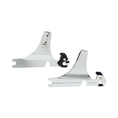 Detachable sissy bar side plates