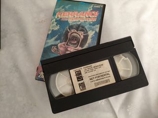 Vintage συλλεκτική βιντεοκασέτα VHS Kerrang "20 Rock Monsters" 1985-thumb-2