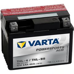 Μπαταρία Μοτοσυκλέτας VARTA YT4L-BS 12V 3Ah