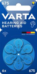 VARTA Hearing Aid 675 (6 τμχ)