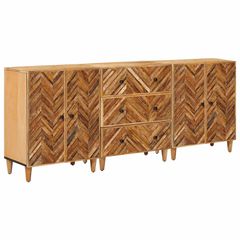 Ντουλάπες Αποθήκευσης 3 τμχ. 60 x 33,5 x 75 εκ. Καφέ 3310176