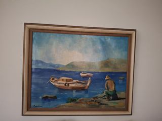 ΕΛΑΙΟΓΡΑΦΙΑ ΣΕ ΚΑΜΒΑ του Σ. ΜΙΧΑΗΛΙΔΗ