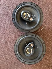 Ηχεία Enegade 200watts (ζεύγος), Macaudio οβάλ 280 watts (ζεύγος), πηγή pioneer mvh 29bt