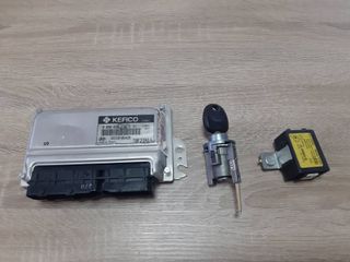 Σετ Εγκέφαλος Κινητήρα, Μηχανής 39110-02425 Hyundai Getz 2002-2010 1100cc Βενζίνη G4HD, G4HG