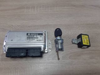Σετ Εγκέφαλος Κινητήρα, Μηχανής 39110-02420 Hyundai Getz 2002-2010 1100cc Βενζίνη G4HD, G4HG
