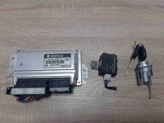 Σετ Εγκέφαλος Κινητήρα, Μηχανής 39110-02AA5 Hyundai Getz 2002-2010 1100cc Βενζίνη G4HD, G4HG