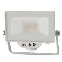 Avide Προβολέας LED SMD 10W NW 4000K με Δυνατότητα Προσθήκης Αισθητήρα PIR Λευκό