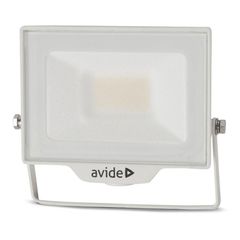 Avide Προβολέας LED SMD 20W NW 4000K με Δυνατότητα Προσθήκης Αισθητήρα PIR Λευκό