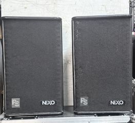 ΠΩΛΕΙΤΑΙ ΠΛΗΡΕΣ ΣΕΤ ΗΧΕΙΩΝ NEXO (4xNEXO PS10 + 2xSUB LS 500 +CONTROLER + 4x ΚΑΝΑΛΟΣ ΕΝΙΣΧΥΤΗΣ "MARTIN AUDIO" ΣΕ RACK
