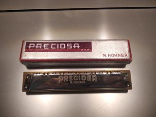 Φυσαρμόνικα Hohner Preciosa, Made in Germany, Προπολεμική (πριν το 1935), σε Άψογη Κατάσταση, Συλλεκτικό κομμάτι!