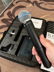 Shure BLX24/Beta58 Ασύρματο Μικρόφωνο – Ολοκαίνουργιο & Αχρησιμοποίητο