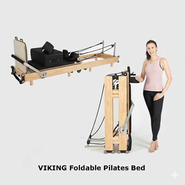 Foldable Pilates Reformer Viking