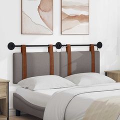 Κεφαλάρι κρεβατιού κρεμαστό Taupe Αντίκα PU 3423930