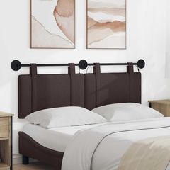 Κεφαλάρι κρεβατιού κρεμαστό Σκούρο Καφέ Ύφασμα 3423941