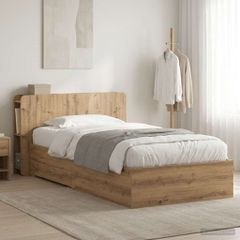 Σκελετός κρεβατιού με αποθήκευση Artisan Δρυς 80 x 200 cm 3433702