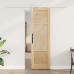 Συρόμενη Πόρτα ORKDAL 61 x 198,5 εκ. Μασίφ Ξύλο Πεύκου 3445584