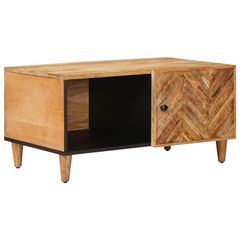 Τραπεζάκι σαλονιού Καφέ 80 x 50 x 40 cm Στερεό ξύλο μάνγκο 4018920