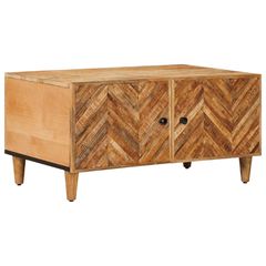 Τραπεζάκι σαλονιού Καφέ 80 x 50 x 40 cm Στερεό ξύλο μάνγκο 4018921