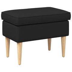 Πολυθρόνα Ποδιών Μαύρο 55 x 35 x 41 εκ 42029978
