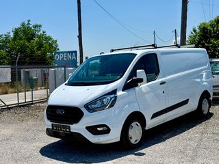 Κλούβα Ford 2020 Custom L2 - Με Sortimo ράφια και πάτωμα . Full extra.-thumb-1