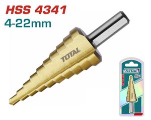 Total TAC7542201 Κωνικό Τρυπάνι HSS Τιτανίου για Μέταλλο