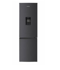 Heinner HCNF-HM291INVDGWDE++ Ψυγειοκαταψύκτης 291lt NoFrost Υ186xΠ60xΒ60εκ. ανάγλυφο ανθρακί