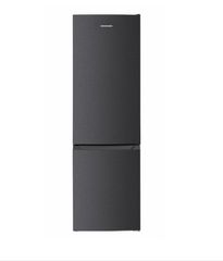 Heinner HC-HM262DGE++ Ψυγειοκαταψύκτης 262lt Υ180xΠ55xΒ56εκ. ανάγλυφο ανθρακί