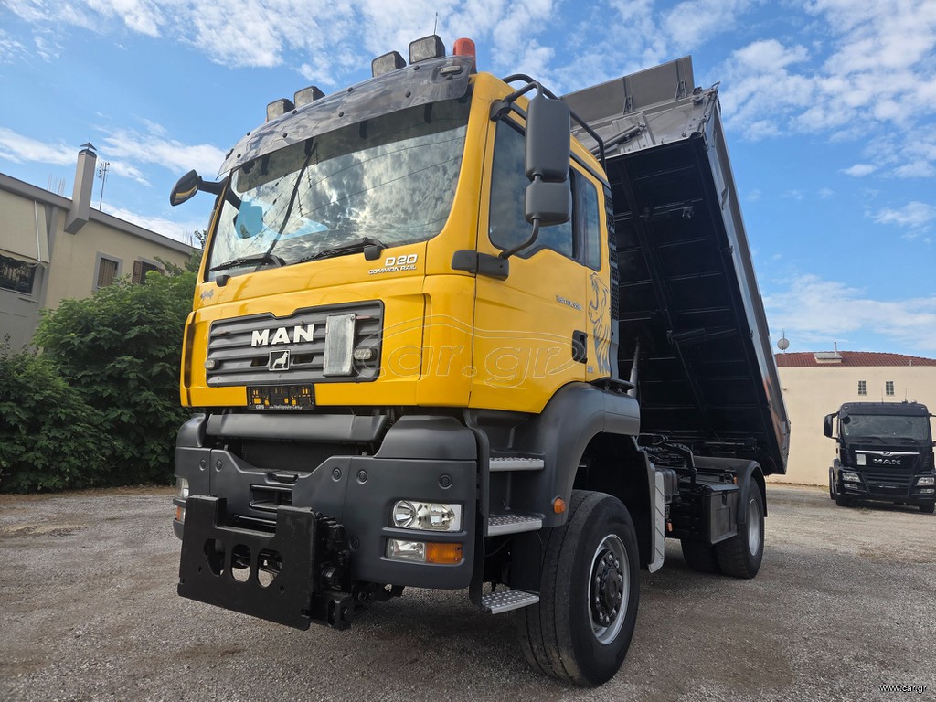 Ανατροπή MAN 2006 18.350*D20 COMMON RAIL*4x4!!!