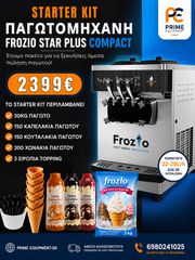 FROZIO STAR PLUS COMPACT | 3 Γεύσεις (2+1) | 22-28L/h | Starter Kit Δώρο