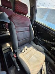 Σαλόνι / Καθίσματα (Μαύρο-Κόκκινο Καρό) Audi A3 8L 3-θυρο (1996-2003) – Γνήσια Μεταχειρισμένα