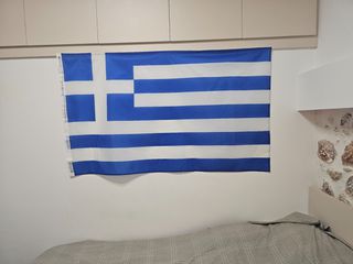 Ελληνική σημαία Πολυεστερική νάιλον-thumb-2