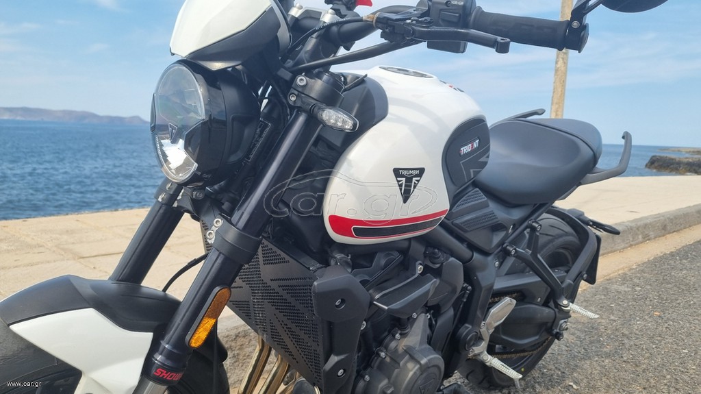Triumph Trident 660 2021 με εξάτμιση Firetong Willy