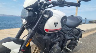 Triumph Trident 660 2021 με εξάτμιση Firetong Willy