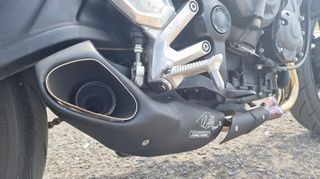 Triumph Trident 660 2021 με εξάτμιση Firetong Willy-thumb-3