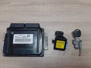Σετ Εγκέφαλος Κινητήρα, Μηχανής 96417294 QZ Chevrolet Matiz, Spark 2004-2010 800cc Βενζίνη A08S3