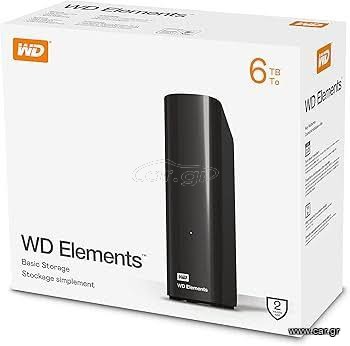 WD Ext. HDD 3.5" Elements 6TB