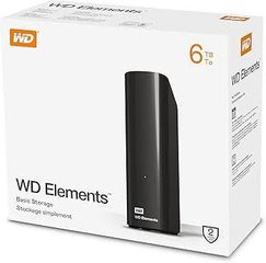 WD Ext. HDD 3.5" Elements 6TB