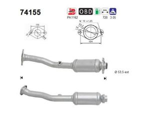 ΚΑΤΑΛΥΤΗΣ NISSAN MICRA/NOTE 1.2cc 2010- KARALOIZOS exhaust