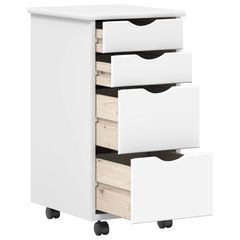 Σετ Γραφείου και Κινητού Ντουλαπιού MOSS 2 pcs Λευκό 3438791-thumb-3