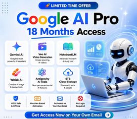 GOOGLE SUBSCRIPTION FOR 18 MONTHS , IN DISCOUNT PRICE